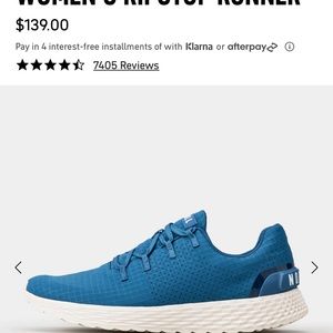 NoBull women’s running shoes. Size 9 W